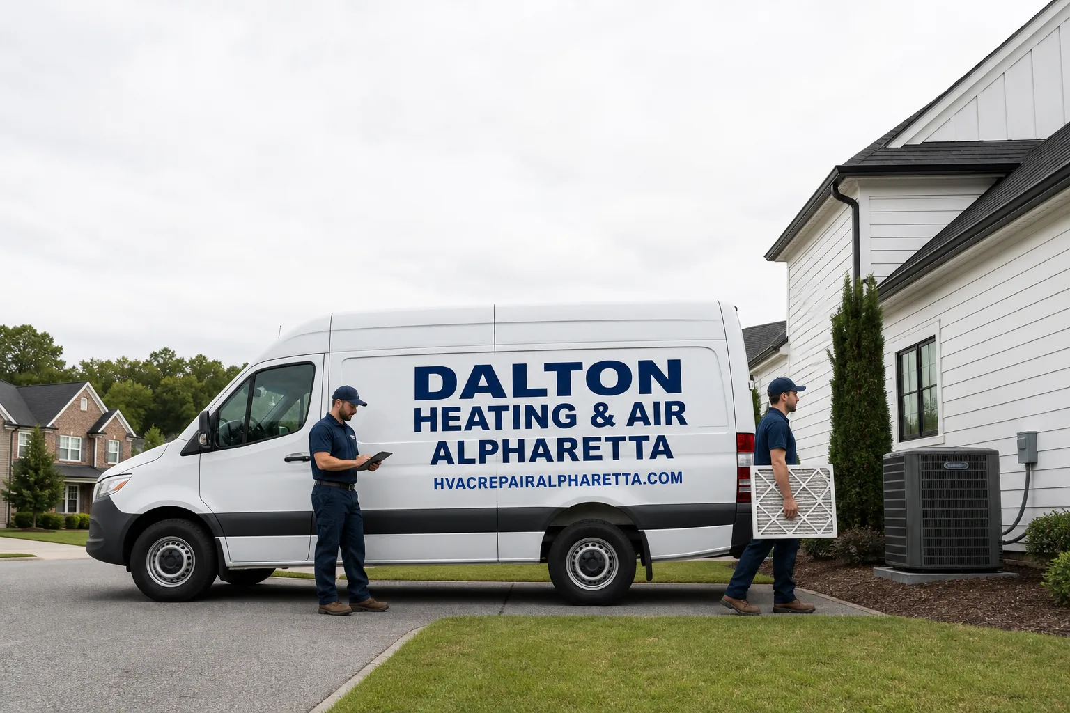 Dalton Heating & Air Alpharetta hvac team